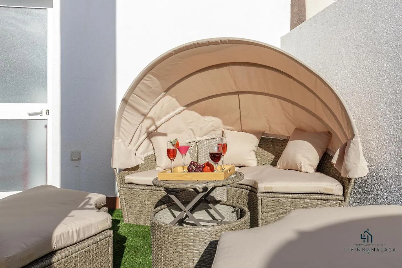 Living4Malaga City Views Terrace Appartamento